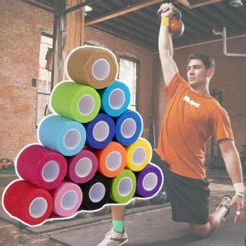 Waterproof Muscle Support Athletes Shoulder Back Muscles Athletic Elastic Fitness Gym Running Sports Tape - Market Union Co. Ltd. - China