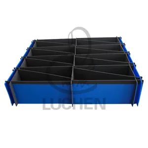Polypropylene Corrugated PP Hollow Plate Twin Wall Plastic Grid Panel - Ningbo Luchen Packaging Technology Co., Ltd. - China