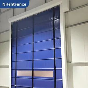 Reliable High Speed Door and Automatic Folding Door for Warehouses and Large Distribution Spaces Industrial Stacking Door - NHentrance Co., Ltd. - China
