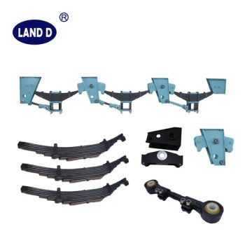 Popular Trailer Suspension and Trailer Suspension Parts Leaf Springs for Semi Trailer - Shijiazhuang Land Auto Component Ltd. - China
