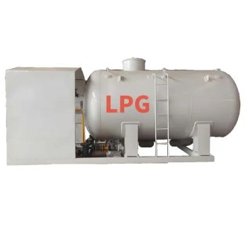 ASME 10ton LPG Tank Mounted Station LPG Pump Motor 20cbm LPG Filling Station 10ton LPG Skid Station for Sale - Shenzhen Vehision Special Vehicle Co., Ltd - China