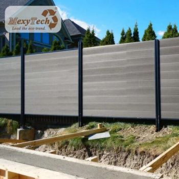 Aluminium Wood Fence -- Apply for Garden, Farm, Courtyard, Highway - Foshan Mexytech Co., Ltd. - China