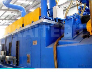 Roller Conveyor Type Steel Plate Shot Blaster/Blasting/Sandblasting Equipment/Machine/Abrator for Cleaning/Descaling/Polishing of Metal Surface - SHANDONG KAITAI SHOT BLASTING MACHINERY SHARE CO., LTD. - China