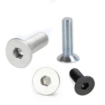 DIN7991 Countersunk/Flat-Head Hex Socket Machine Screws M3m5m6m8m12m16 Full-Thread Cup Screws 4.8/8.8/10.9/12.9 - Hebei Lingke Metal Products Co., Ltd - China