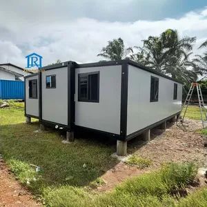 Easy Assemble 4 Bedrooms Luxury Cheap Log Houses Prefab Prefabricated Wooden House - Guangzhou Zhonglian Steel Structure Co., Ltd. - China