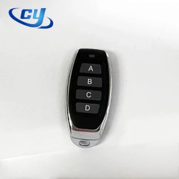 Cytx025-4-E 315/433MHz RF Button Switch 12V 18mA Plastic Universal 50m 1Y MOQ100 - CY Wireless Technology Limited - China