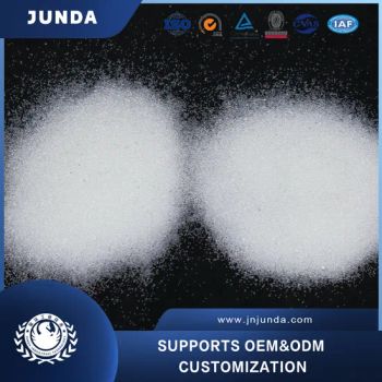 China Factory High Glomeration Glass Bead Blasting Road Marking Glassbead Surface Treatment 106 -150 - Jinan Junda Industrial Technology Co., Ltd. - China