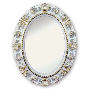 Banruo Customized Ornate PU Oval Mirror Frame for Bathroom Decor - Jinhua Banruo Building & Decorating Material Co., Ltd. - China