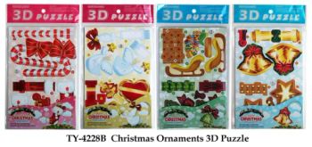 Funny Christmas 3D Puzzle Scale Medium Trademark NO Age ＞ 8 Years 18*8cm 18*8cm Function Puzzle Style Funny Toys HS Code - Win Grand Enterprises Limited - China