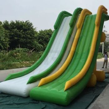 Commercial Floating Inflatable Water Yacht Slide Dock Water Play Equipment for Amusement - Guangzhou Aurora Sports Products Co., Ltd. - China