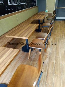 Modern Cheap Wholesale Restaurant Furniture (MRF170002) Color Brown Style Modern Condition New Fixed Unfixed Origin - Xiamen Great Dragon Co., Ltd. - China