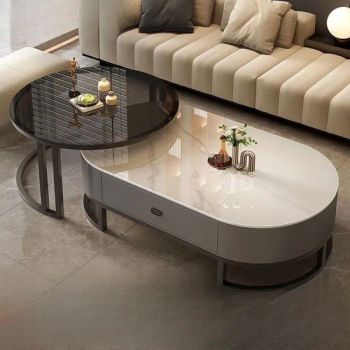 a Stylish Rectangular Set of Side Tables and Coffee Tables Made of Wood, Suitable for Use in Modern Living Rooms, Hotels and Apartments as Furniture for Home Us - Qingdao Meike International Trade Co., Ltd - China