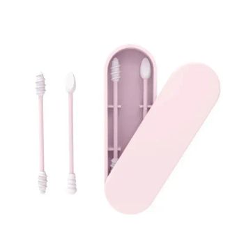 Reusable Cotton Swab Silicone Cotton Ear Bud Swab 2 PCS/Set Origin China Model NO. lzk-74 Trademark Skylark Specification - Yiwu Billion Import & Export Co., Ltd - China