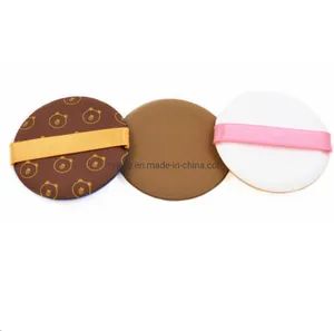 Portable Beautiful Round Makeup Sponge&Powder Puff Use Face Origin China Material Cotton Trademark Custom HS Code 9616200000 - Shenzhen Rejolly Cosmetic Tools Co., Ltd. - China
