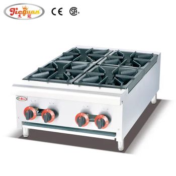 Household Stainless Steel Panel 4 Burner Gas Stove Table Top Gas Stove 4 Burner Gas Stove Top - Guangdong Jieguan Kitchen Equipment Manufacturing Co., Ltd. - China
