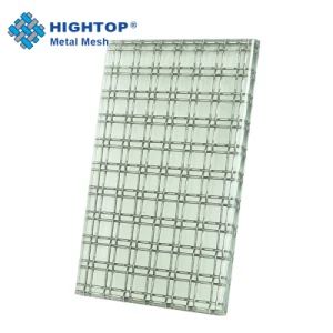 Bulletproof Architectural Decorative Laminated Glass Woven Wire Mesh for Banks - Shijiazhuang Amber Metal Products Co., Ltd. - China