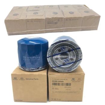 Automotive Oil Air Fuel Cabin Filters 26300-35503 26300-35504 26300-35505 26300-2y5 Auto Engine Parts Car Accessories Genuine Filtro Oil Filter for KIA Hyundai - Hangzhou Rainbow Auto Parts Co., Ltd. - China