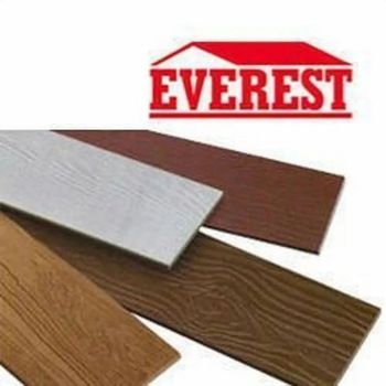 Everest Fiber Cement Plank Brand Everest Shape Rectangular For Use In Side Walls Material Fiber Cement Product Color - Anayra Enterprize - India