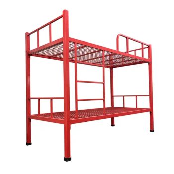 USA College Dormitory Cheap Metal Frame Youth Hotel Bunk Beds for Children - Xiamen King Display Fixtures Co., Ltd. - China