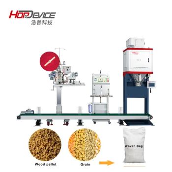 Automatic Animal Feed Fertilizer Seed Grain Rice Snack Food Bean Packing Machine - Hefei Hopdevice Intelligence Technology Co., Ltd. - China