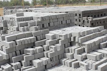 Cement Bricks - Shre Ganesh Industries - India