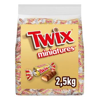 TWIX MINI 2,5KG. - Wholesale Distribution - Bulk Chocolate Supply from Exigentelaxia Unipessoal Lda TWIX MINI 2,5KG. - Wholesale Distribution - Bulk Chocolate Supply - Exigentelaxia Unipessoal Lda - Portugal