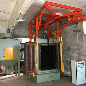Overhead Hook Type Continuous Hanger Shot Blasting Equipment Wheel Abrator Shot Blasting Machine - Yancheng Fengyao Machinery Co., Ltd. - China