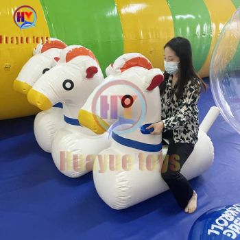 Inflatable Jumping Horse Bouncy Animal Toy for Team Building Games - Guangzhou Huayue Inflatable Products Co., Ltd. - China