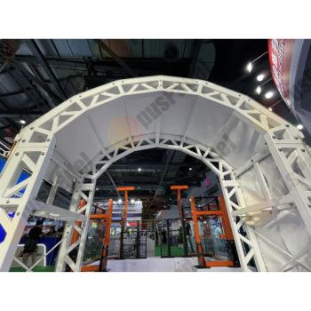 Large Stadium Canopy Tensile Fabric Membrane Structure Stadium Design for Sale Outdoor Basketball Court Metal Roof - Qingdao Faither Sports Facilities Co., Ltd. - China