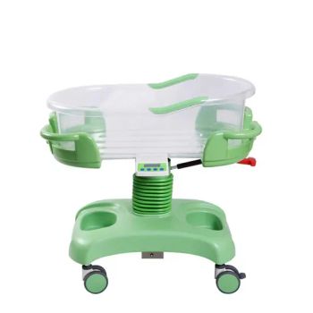 Plastic Hospital Baby Crib Automatic Swing New Born Cart Antique Children Bed - Suzhou Haoxin Medical Technology Co., Ltd - China
