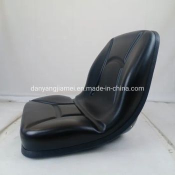 Black PVC Leather Agricultural Machinery Parts Driver Seat for Sale - Danyang Jiamei Seating Co., Ltd. - China