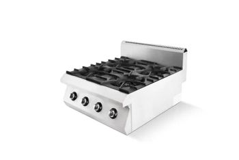 Commercial Gas Cooking Stoves /Stainless Steel Gas 4 Burners Trademark ETON Power Source Gas Model Et-Tsrqbzl HS Code - Guangzhou ETON Import & Export Co., Ltd. - China