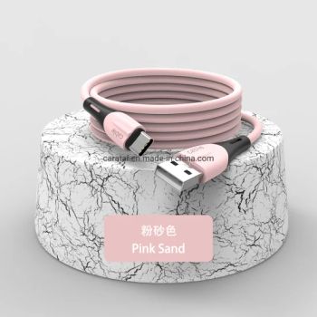 1m Food Grade Mirco USB C Fast Charging Macaron Liquid Silicone USB Data Cable - Shenzhen Caratar Technology Co., Ltd. - China