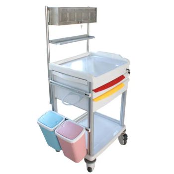Hospital Emergency Trolleys for Patient, Medical Medicine Cart - Perlong Medical Equipment Co., Ltd. - China