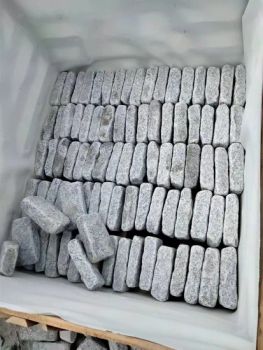 Natural Granite Stone Light Gray Color Outdoor Cubestones Landscaping Paving - XIAMEN SRS TRADING CO., LTD. - China