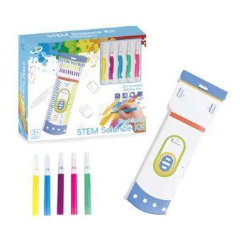 DIY Puzzle Games with Light Stem Science Kit Flashlight Drawing Toys for Kids - RUIJIN SMART FASHION ELECTRONIC COMMERCE CO.,LTD - China