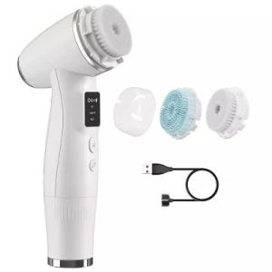 Soft Washing Skin Scrubber Electric Automatic Foaming Facial Exfoliator Massage Machine Face Cleaning Brush - Foshan Taida Electronic Technology Co., Ltd. - China