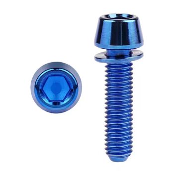 Ti Allen Hex Tapered Head Bolt with Washer Screw for Bicycle Stem Parts - Sid Metal Co., Ltd - China