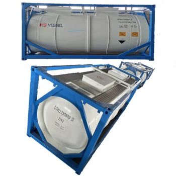20 Feet 18000 Litres Hydrochloric Acid Sulphuric Acid Isotank BV ASME ISO Un Portable T14 Acid Tank Container - Hubei Dong Runze Special Vehicle Equipment Co., Ltd. - China