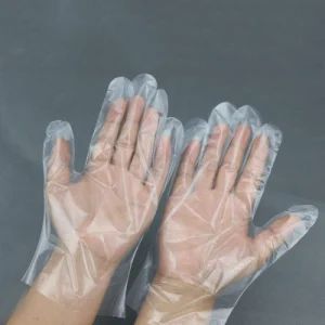 Dishwashing Plastic Transparent Set Food Elastomeric Soft Clear Disposal Gloves - Anhui Jinye Industrial Co., Ltd. - China