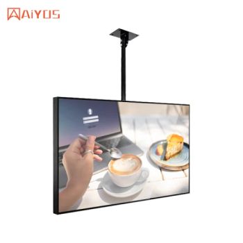 43 Inch Ceiling Mounting LCD Advertising Digital Signage Display LED Backlight Restaurant Menu Boards - AIYOS Technology Co., Ltd. - China