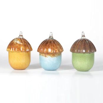 Glass Arts Crafts Christmas Glass Ornaments of Various Colors - Golden Ace Industrial Co., Ltd. - China
