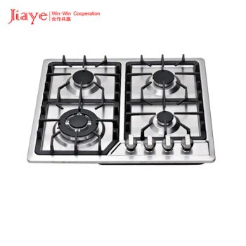 Stainless Steel 4 Burner Gas Hobs Cooktops Cooker - Zhongshan Jiaye Electric Appliance Co., Ltd. - China