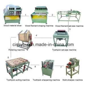 China Bamboo Wood Toothpick Cutting Toothpicks Making Polishing Production Machine - Zhengzhou Runxiang Machinery Equipment Co., Ltd. - China