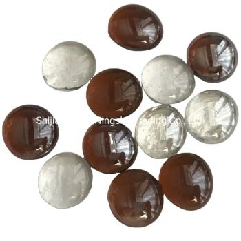 Home Decoration Mix Color Flat Glass Beads - Shijiazhuang Ningshu Trading Co., Ltd. - China
