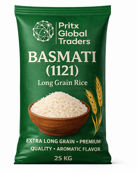 Basmati Rice – Premium & Aromatic (1121 Long Grain) – product photo, Dried Long-Grain Rice products found from trusted suppliers, wholesalers, manufacturers & exporters Listing