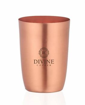 Plain DC-300 Copper Apple Glass 300ml, For Home Design Plain Capacity 300ml Packaging Type Box Product Code DC-300 Brand Divine - Divine Copper - India