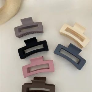 New Style Square Plastic Hair Claws for Woman Girls Fashion Plastic Claw Clips - Ningbo General Union Co., Ltd. - China