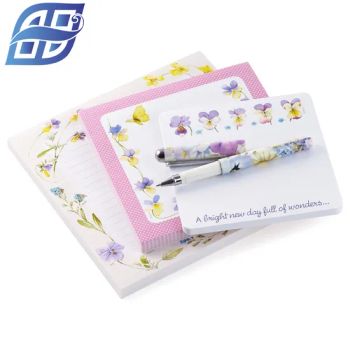 PVC Cartoon Cover Sticky Notes Pad Shape Cubes Origin China Model NO. m65 Size Customized Color Multicolor Stick-up - Everfortune Industry Limited - China