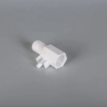 Factory Water Purifier Reverse Osmosis Tee Inlet Head Code Round Connection Male Material Plastic Color as Picture Model NO. - Yuyao Eshiong Pipe Fittings Technologies Co., Ltd. - China